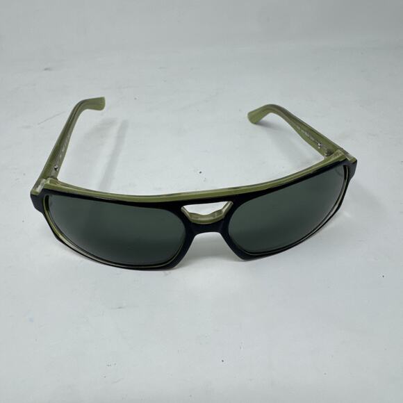 Vintage Smith Hemi TLT Glass Lens Black Lime Sunglasses w/ Gray Glass Lens - Picture 1 of 7